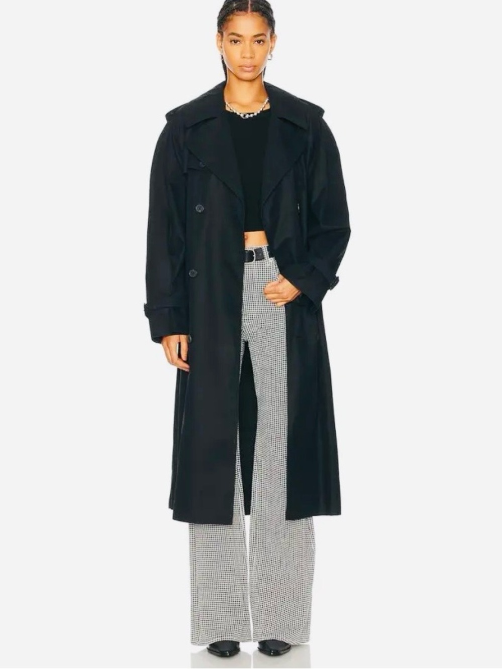 R13 Jane Houndstooth Print PantJeans